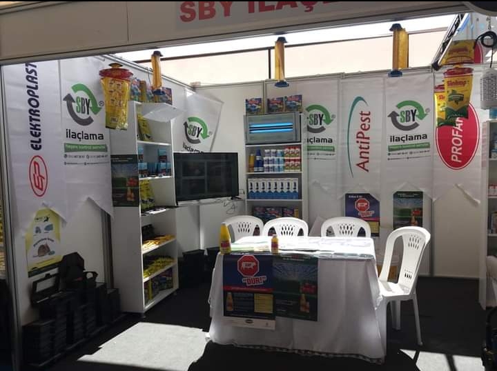 SBY İLAÇLAMA FUARDA
